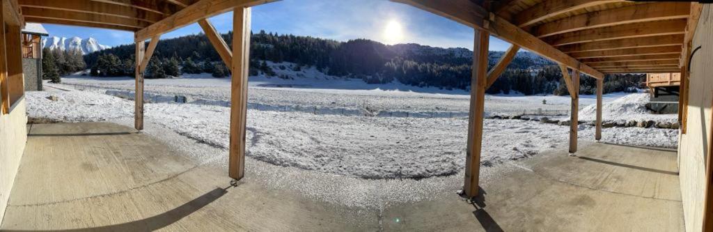 Appartement Lumineux Neuf Dans Bas De Chalet Le Douglas La Joue du Loup Exterior foto